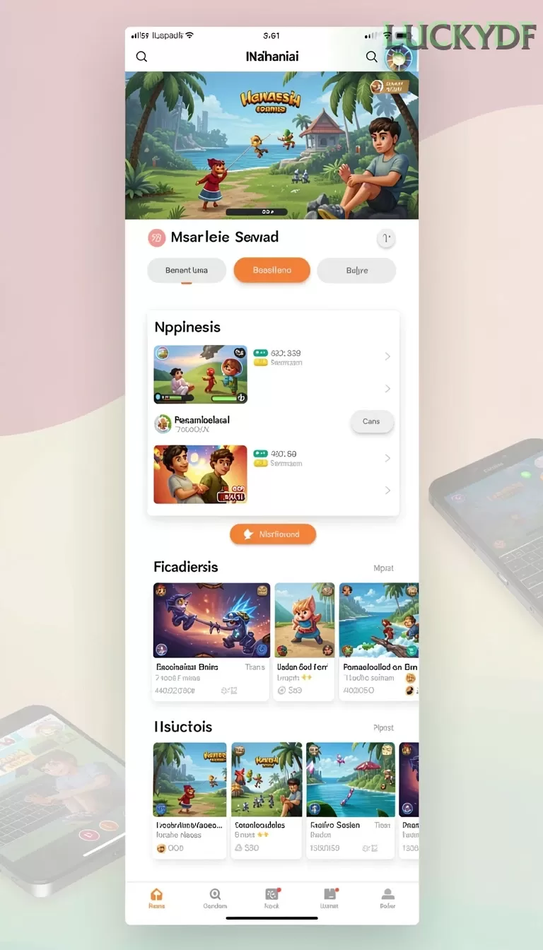 Cuplikan layar H891 — menu navigasi