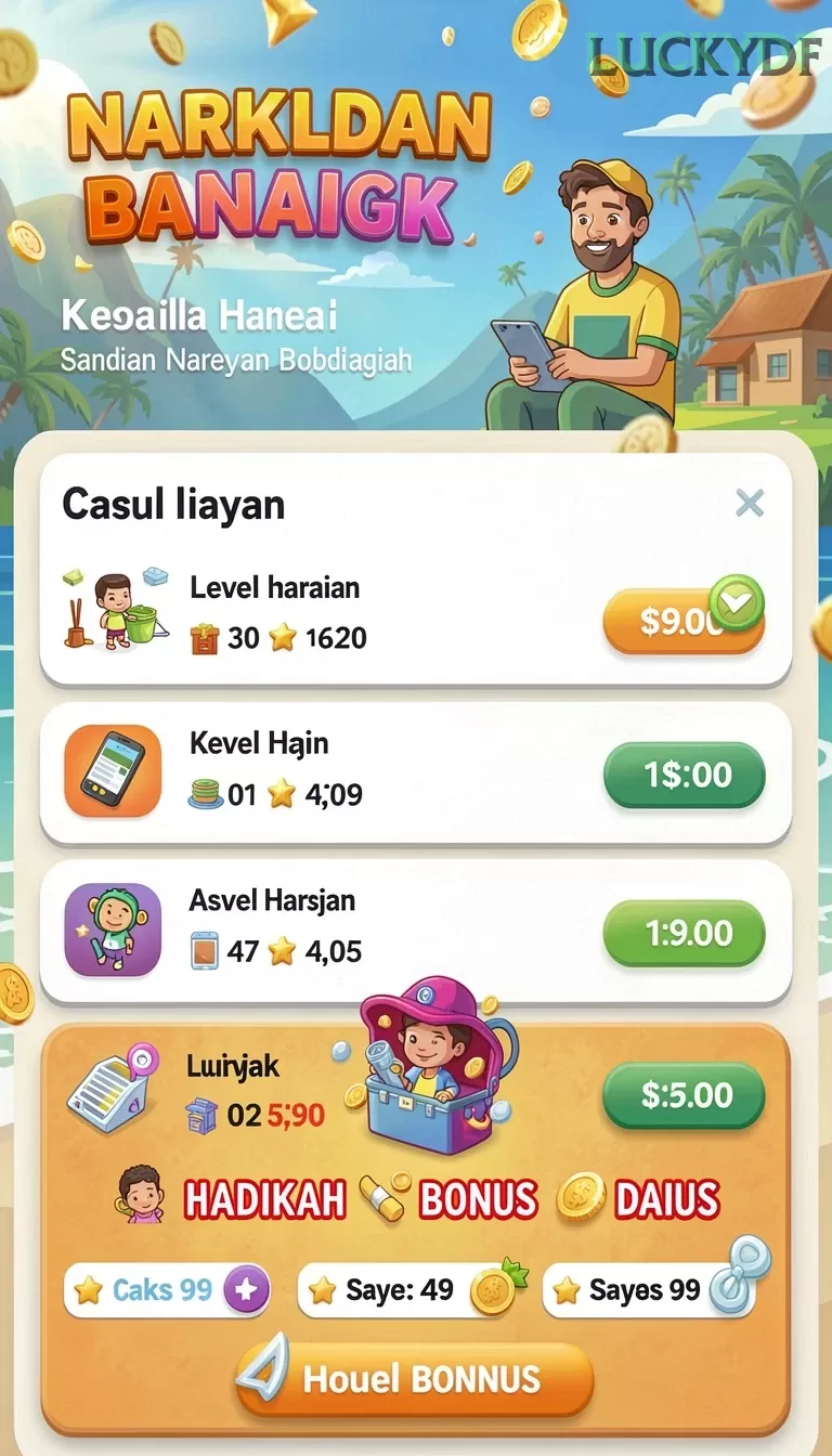 Cuplikan layar BANDAR69 — menu navigasi