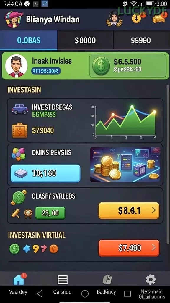 Cuplikan layar SLOTGACOR — menu navigasi